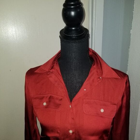 Vintage Ralph Lauren w/Pockets XS/P Button Up women's Shirt GC - Picture 16 of 16